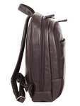 Sac a dos allure en cuir- KATANA - L28.0 x H39.5 x P13.0 cm - 69308-Chocolat