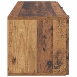 vidaXL Meuble TV mural Bois ancien 78 5 x 31 x 30 cm Bois d'ingénierie
