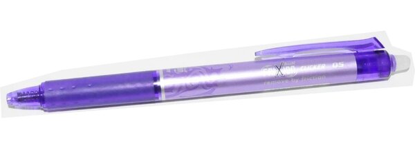 Stylo roller rétractable Frixion Ball Clicker 0 50 mm Violet PILOT