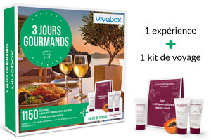Coffret cadeau - VIVABOX - 3 jours gourmands