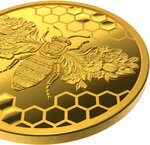 Monnaie GOLD BEE 1/25 Oz Or 5$ Niue 2026 (PRÉCOMMANDE)