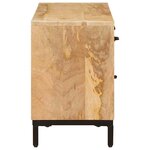 vidaXL Supports de télévision avec tiroir Marron 110 x 30 x 46 cm