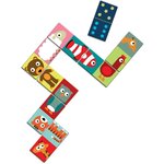 Djeco DJ08165 - Puzzle Domino Animo