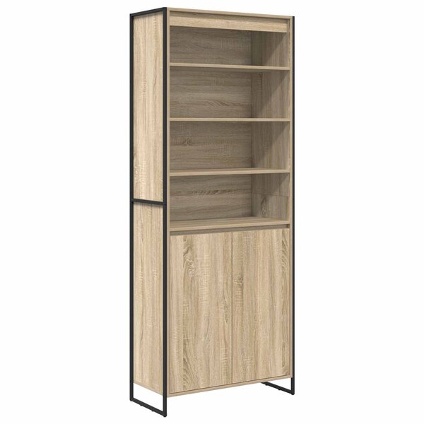 vidaXL Armoires Hautes 2 Pièces Sonoma 60 x 36 x 300 cm Bois d'ingénierie