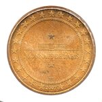Mini médaille monnaie de paris 2007 - muséum national d’histoire naturelle (galerie de paléontologie)