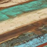 vidaXL Table à manger 82x80x76 cm Bois de récupération massif