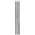 vidaXL Armoire murale sonoma gris 50x15x100 cm bois d'ingénierie