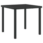 vidaXL Ensemble de salle à manger pour jardin 5 Pièces Anthracite