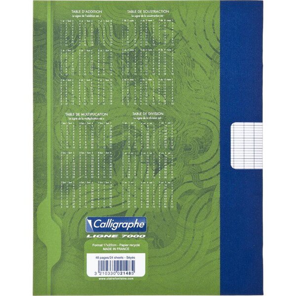 Cahier de brouillon 17x22cm 96 pages TOP BUDGET