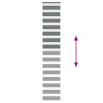 vidaXL Store zèbre gris foncé largeur du tissu 40 9 cm polyester