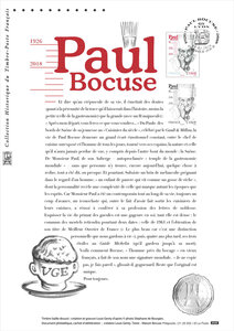 Document philatélique - Paul Bocuse (1926-2018)