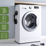 Pack and move - Lot 2 Ventouse Déménagement - Poignées Ventouses - Capacité 50KG - Ventouse Carrelage Vitres Réfrégirateur - Déplacement Facile