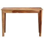 vidaXL Table console 110x35x76 cm Bois de Sesham solide