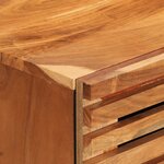 vidaXL Buffet 60x34x75 cm bois d'acacia massif