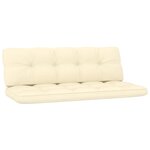 vidaXL Salon de jardin 3 Pièces avec coussins bois de pin imprégné