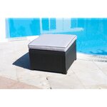 Pouf Diva gris