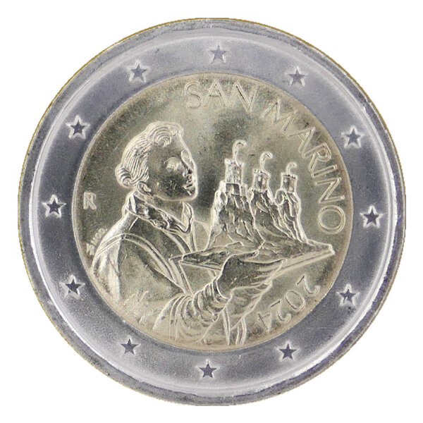 2 euros Saint Marin 2024 - Face nationale.