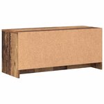 vidaXL Meuble TV Bois ancien 90 x 35 x 40 cm Bois d'ingénierie
