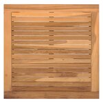 vidaXL Ensemble de banc de jardin 3 Pièces Marron et gris foncé et marron