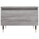 vidaXL Tables basses 2 Pièces sonoma gris 50x46x35 cm bois d'ingénierie