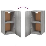 vidaXL Ensemble de meubles TV 7 Pièces Sonoma gris Bois d'ingénierie