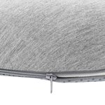 vidaXL Coussin d’assise Gris clair 42 x 36 5 x 8 cm Coton