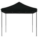 vidaXL Tente de fête 292 x 292 x 315 cm Noir Tissu Oxford