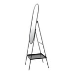 Miroir sur pied 160 x 46 x 50 cm noir 03_0007976