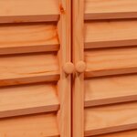 vidaXL Abri de jardin Marron 106 x 56 x 113 5 cm Bois de Sapin Massif
