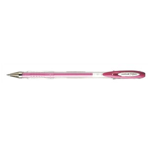 Roller encre gel Signo UM120AC pointe moyenne 0 7mm rose pastel x 12 UNI-BALL