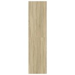 vidaXL Garde-robe Chêne sonoma 100x50x200 cm Aggloméré