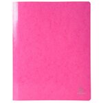 Chemise À Lamelle Carte Lustrée Pelliculée 355gm2 Iderama - A4 - Rose - X 25 - Exacompta