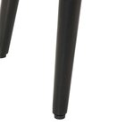 vidaXL Table basse 45x45x40 cm bois de manguier solide et fer