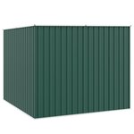 vidaXL Abri de jardin Vert 195x198x159 cm Acier galvanisé