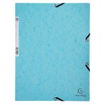 Chemise À Élastiques Carte Lustrée 400g/m2 Aquarel - A4 - Couleurs Assorties - X 50 - Exacompta