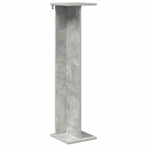 vidaXL Support de Plante Gris Béton 25 x 25 5 x 100 5 cm