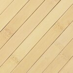 vidaXL Tapis rectangulaire naturel clair 70x100 cm bambou