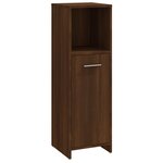 vidaXL Ensemble de meubles de salle de bain 3 Pièces Chêne marron