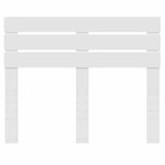 vidaXL Tête de lit Blanc 120 cm Bois d'ingénierie