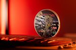 Pièce de monnaie en Argent 5 Dollars g 31.1 (1 oz) Millésime 2024 Iron Maiden KILLERS
