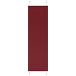 vidaXL Store plissé rouge bordeaux 60x200 cm largeur du tissu 59 4 cm