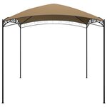 vidaXL Belvédère 3x4x2 65 m Taupe 180 g/m²
