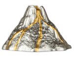 VOLCANO 5 Oz Silver Coin 50 Vatu Vanuatu 2023