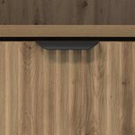 vidaXL Table de chevet avec tiroir chêne artisanal 49 x 36 x 61 cm