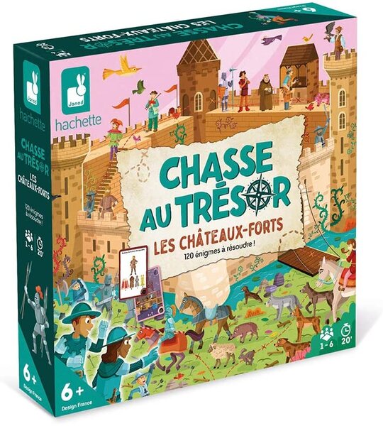 Jeu Chasse aux tresors les chateaux forts