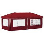 vidaXL Tente de fête pop-up 575 x 289 x 245 cm Bordeaux