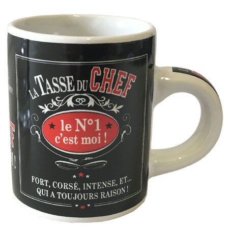 La tasse à expresso du Chef