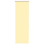 vidaXL Store enrouleur occultant jaune largeur du tissu 40 7 cm