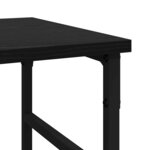 vidaXL Buffet Noir 102 x 32 x 73.5 cm Bois d'ingénierie