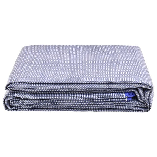 vidaXL Tapis de tente 700x250 cm Bleu